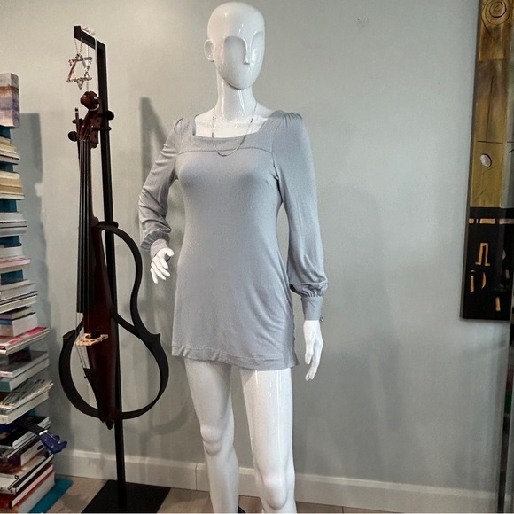 Damsel in a Dress Tunic With Sash Back - Picture 2 of 14